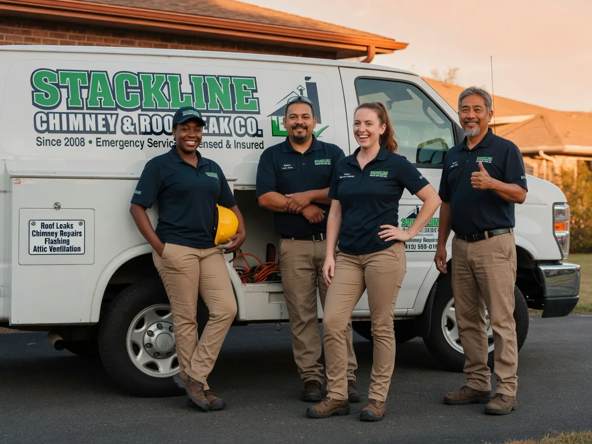 Chimney flashing repair company in Melvin, IA